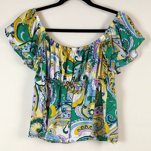 Fun Comfortable Summer Women's Blouse Top Rue21 - Picture 1 of 4